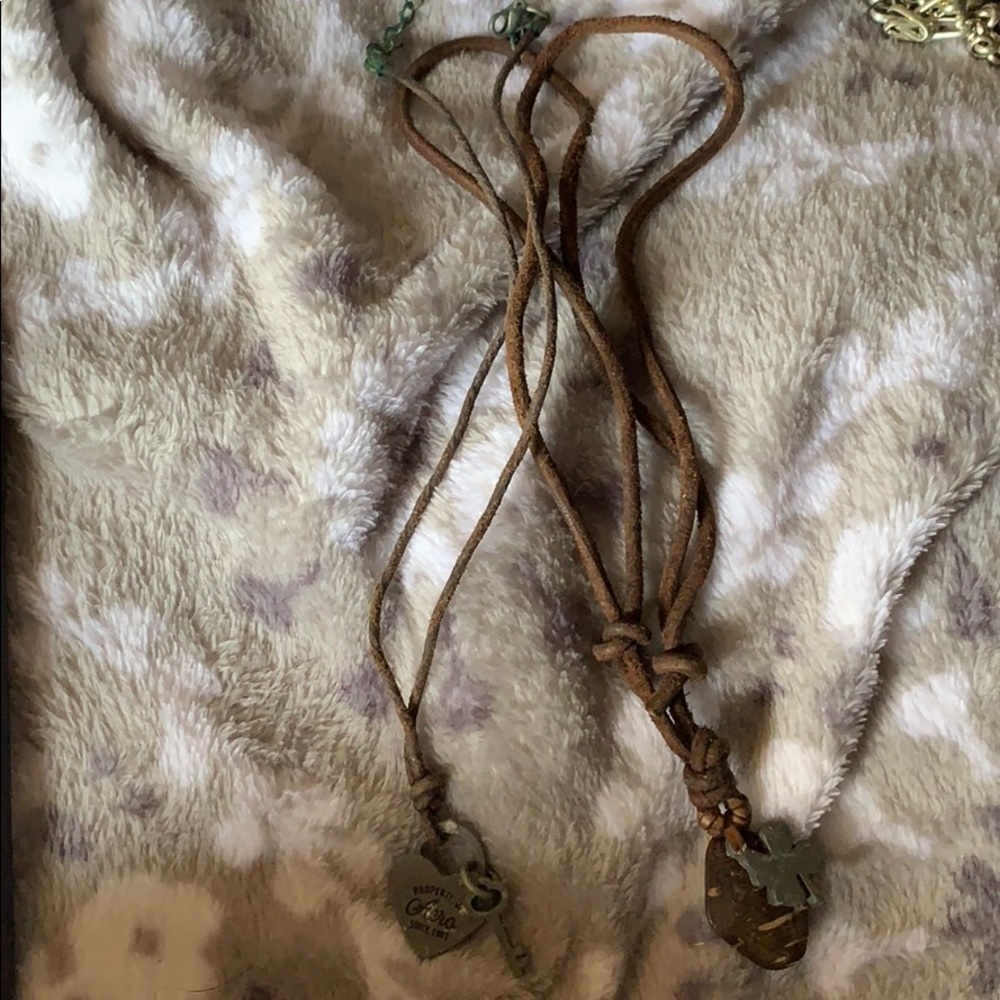 fashion necklaces, rustic